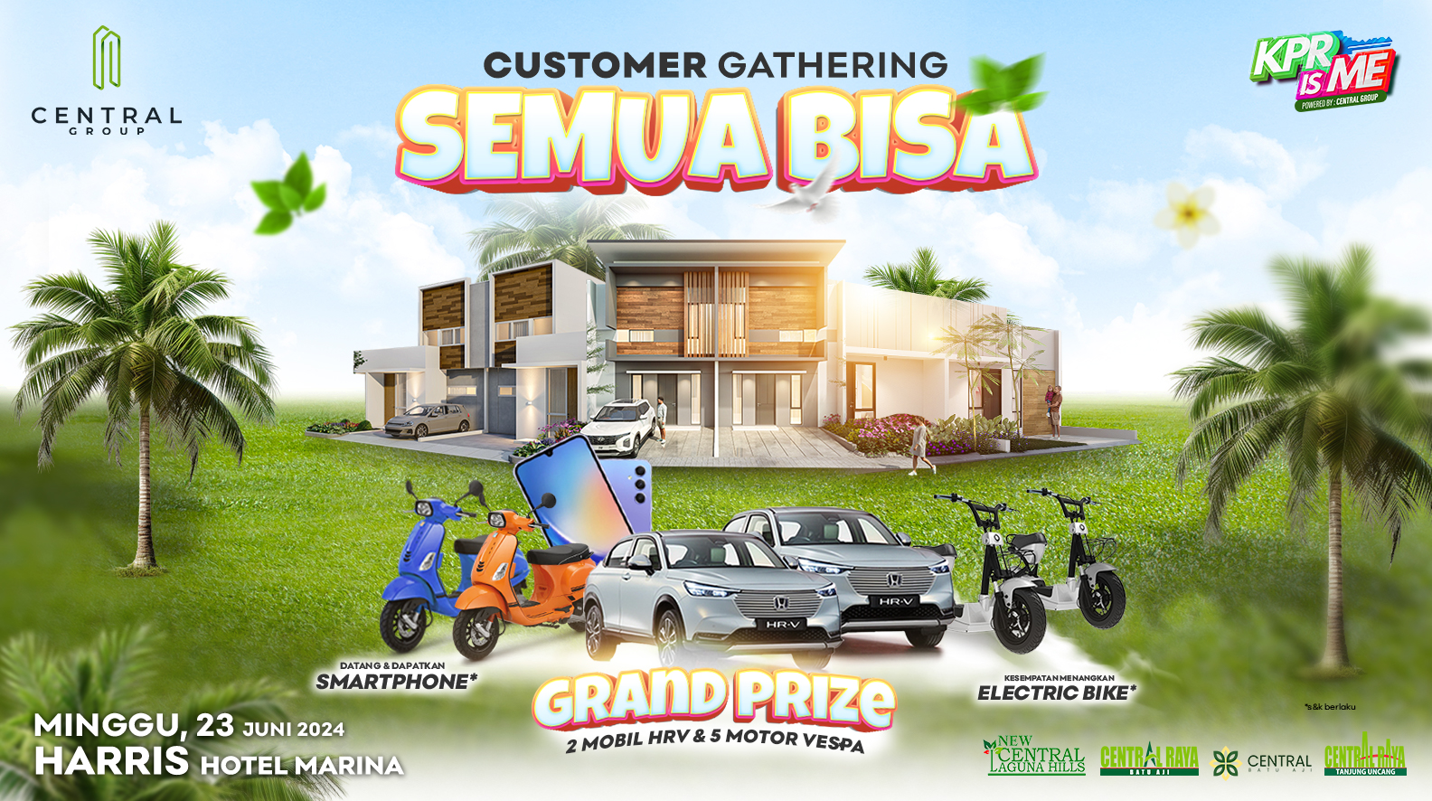 SOLDOUT 17 UNIT DALAM 1 MALAM!   DALAM ACARA CUSTOMER GATHERING CENTRAL GROUP